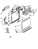 Frame and console