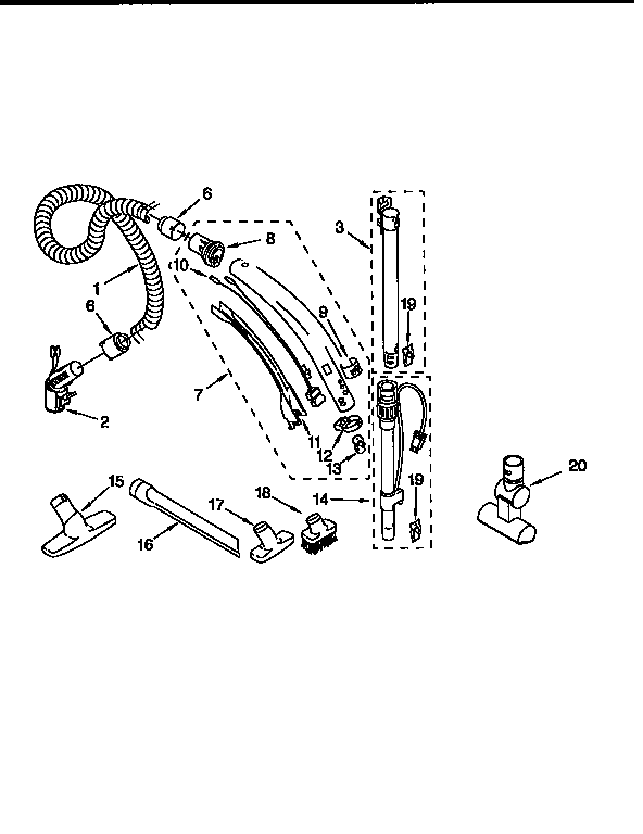Hose and attachment