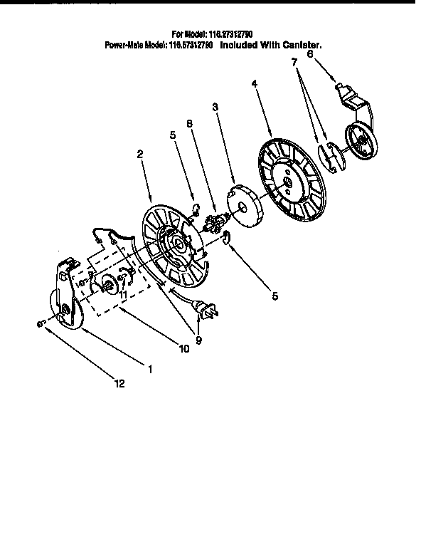 Power cord reel