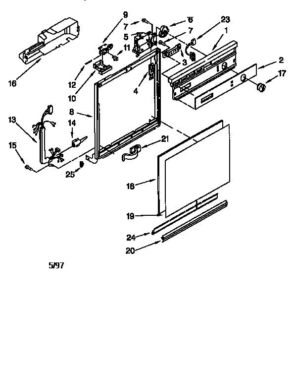 FRAME AND CONSOLE