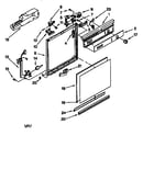 Frame and console