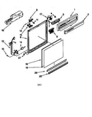Frame and console