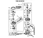 Whirlpool DU935QWDQ5 pump and motor diagram