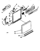 Frame and console
