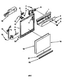 Frame and console