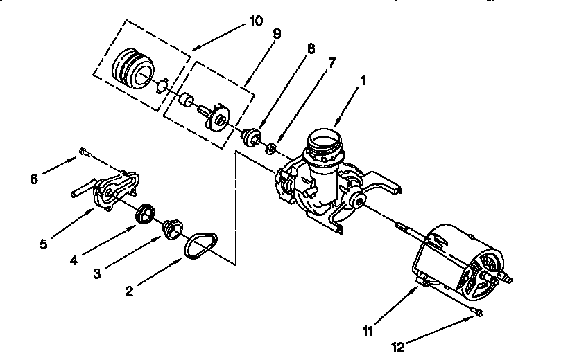 Pump and motor