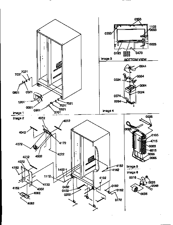 DRAIN SYSTEM, ROLLERS, AND EVAPORATOR