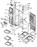 Shelves, lights and hinges