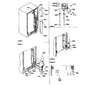 Amana 57087-P1190815WL cabinet back diagram