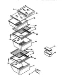 Refrigerator shelf