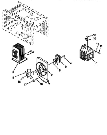 Magnetron and air flow