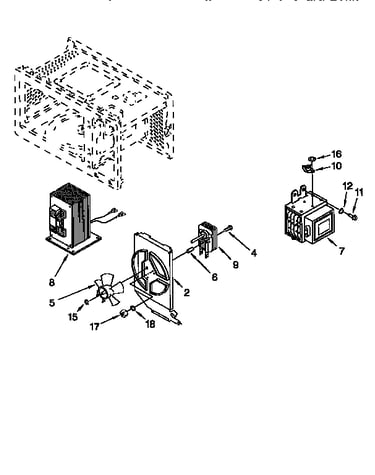 Magnetron and air flow