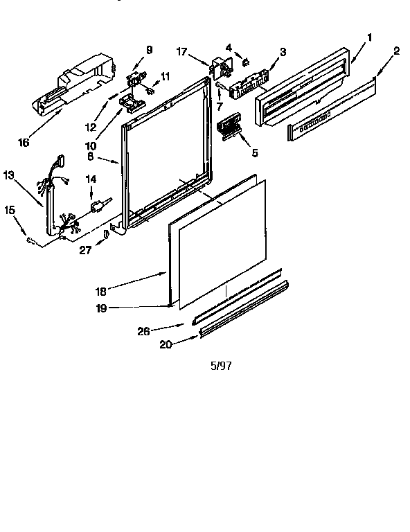 FRAME AND CONSOLE