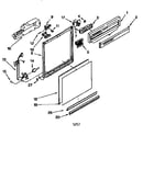 Frame and console
