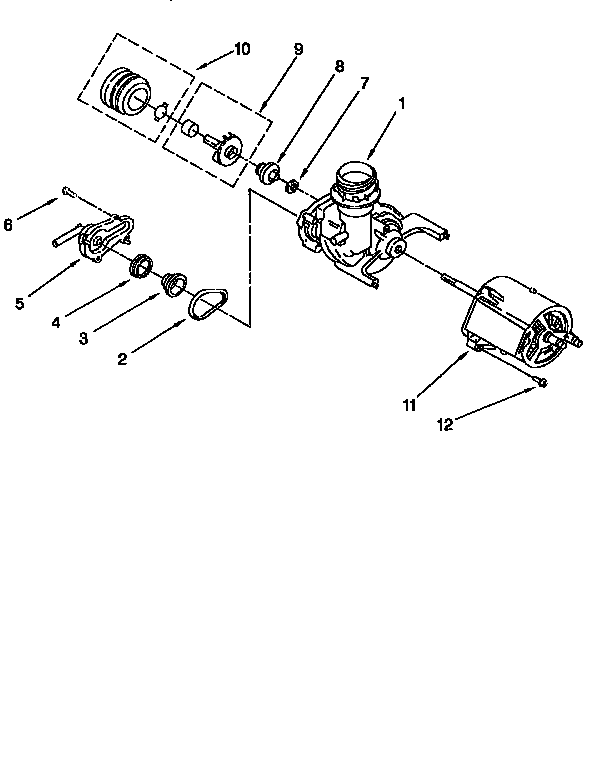 Pump and motor