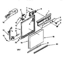 Frame and console