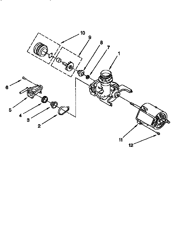Pump and motor