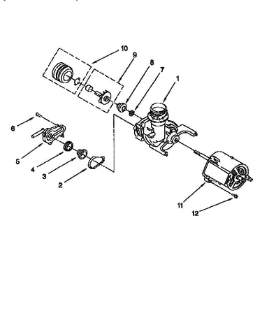 Pump and motor