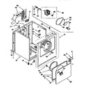 Whirlpool LER4634BQ2 cabinet diagram