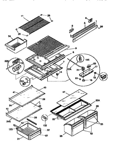 Shelves and accessories