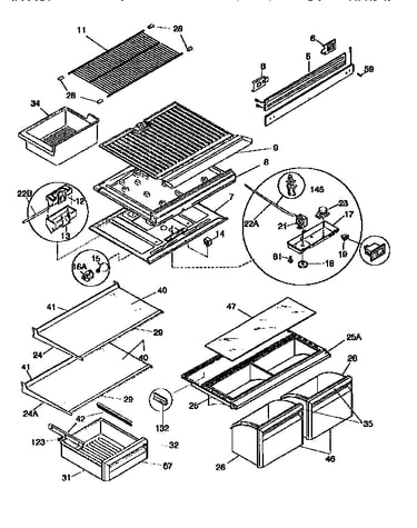 Shelves and accessories