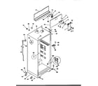 Kenmore 2539366784 cabinet parts diagram