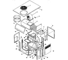 ICP PGMD60G1154 non-functional replacement parts diagram