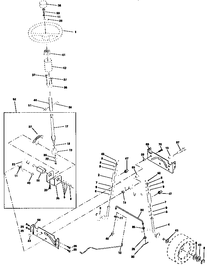 Steering assembly