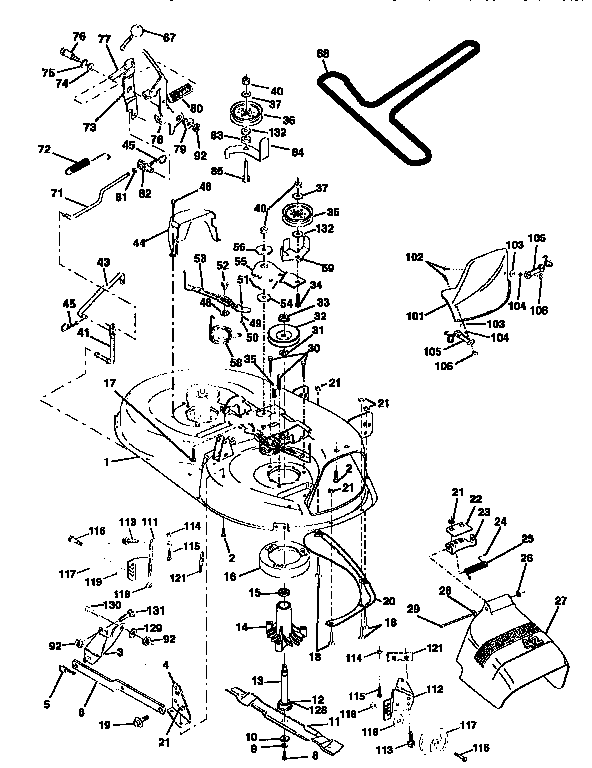 MOWER DECK