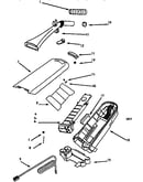 Handle and bag housing