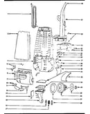 Handle and bag housing