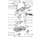 Eureka 6890B unit parts diagram
