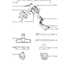 Eureka 6890B attachment parts diagram