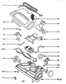 Nozzle and motor assembly