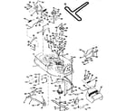 Craftsman 917259170 mower deck diagram