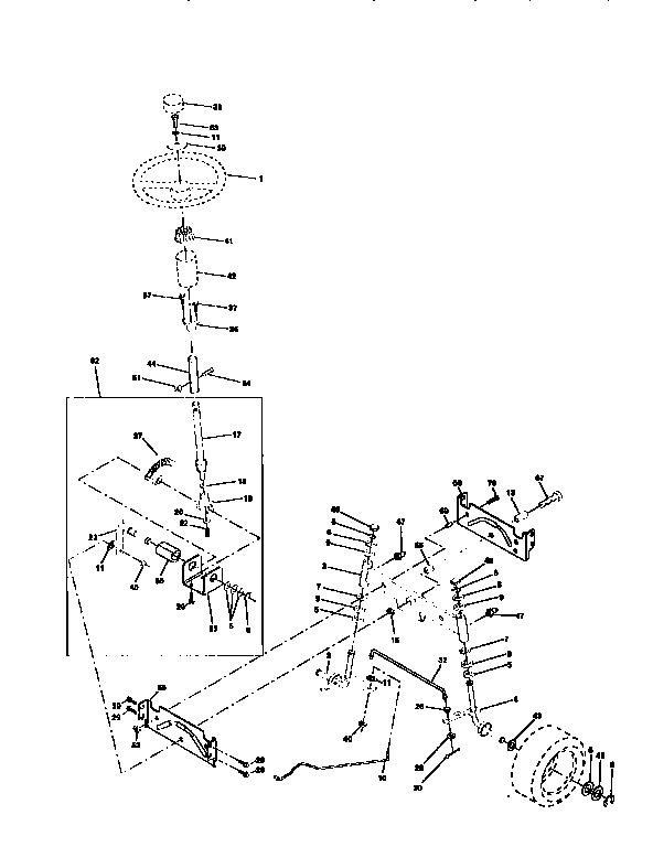 Steering assembly