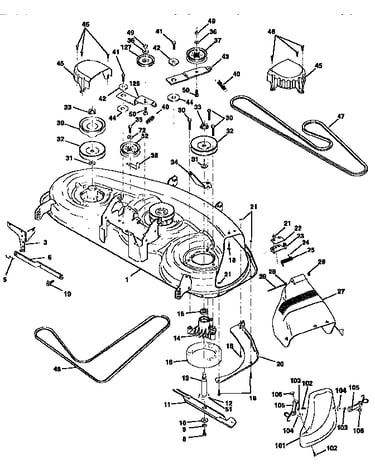 Mower deck