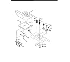 Craftsman 917258502 seat assembly diagram