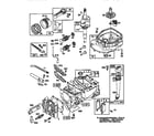 Briggs & Stratton 12H802-0877-01 cylinder assembly diagram