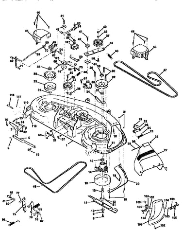 Mower deck