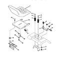 Craftsman 917258553 seat assembly diagram