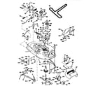 Craftsman 917258572 mower deck diagram