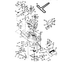 Craftsman 917258532 mower deck diagram