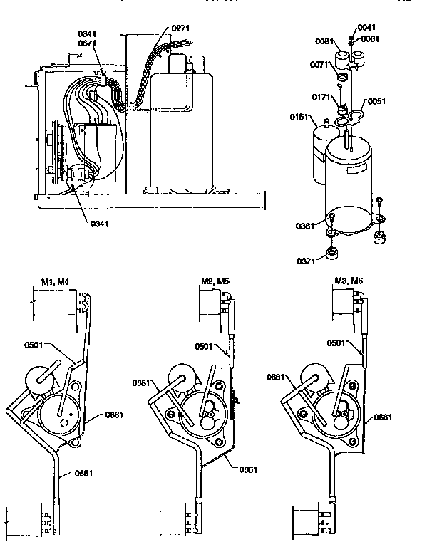 Compressor/tubing
