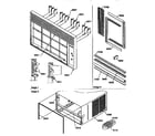 Amana 21QZ33RC-P12099036R front/outer case diagram