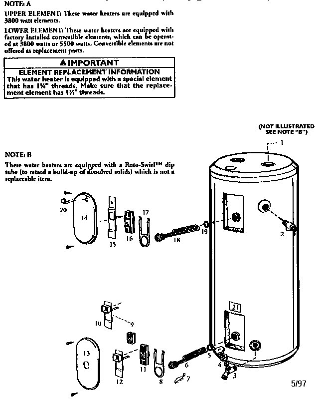 Replacement parts