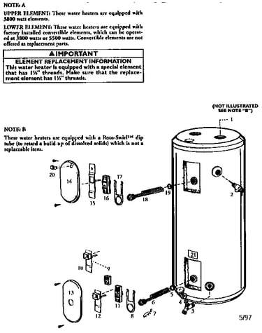 Replacement parts