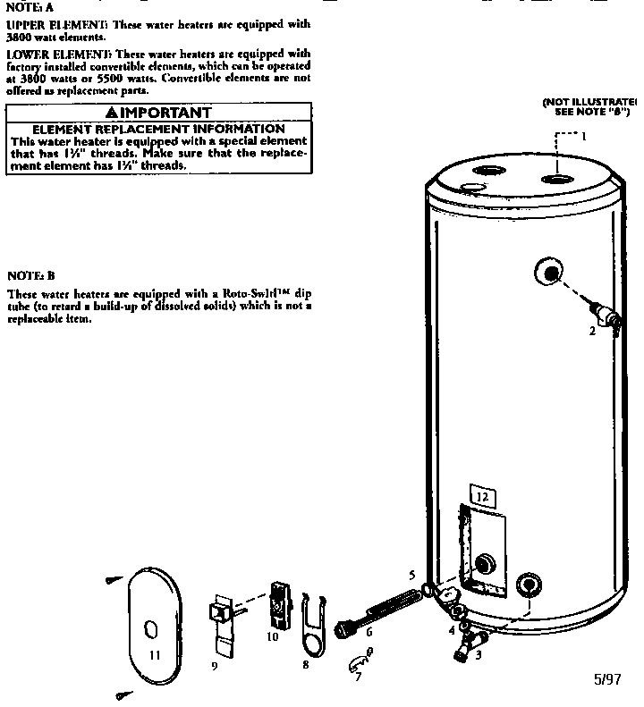 Replacement parts