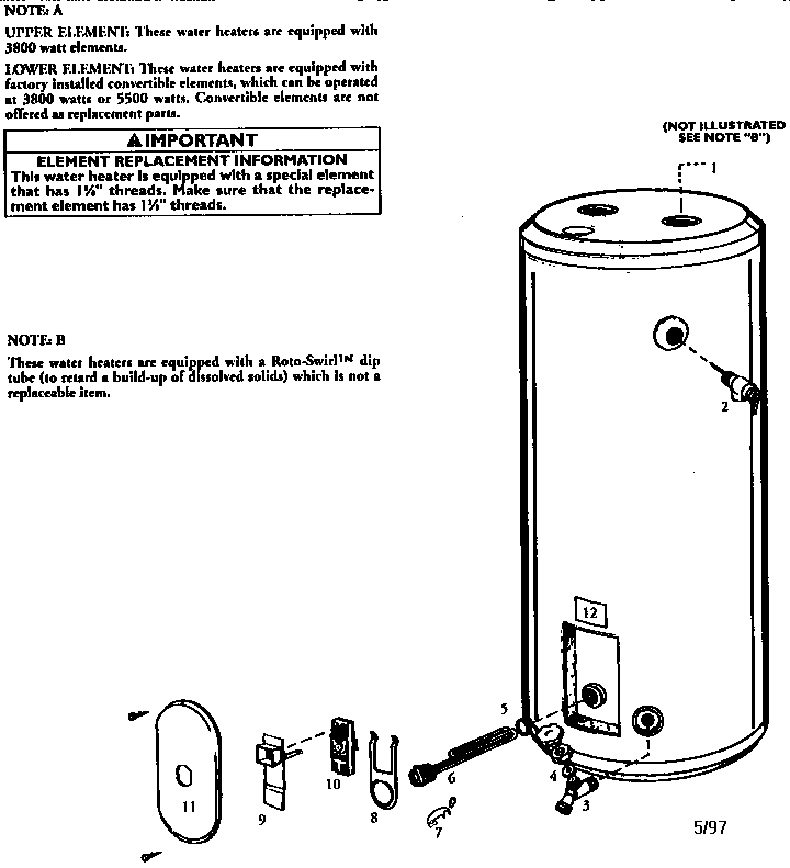 Replacement parts
