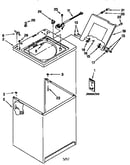 Top and cabinet